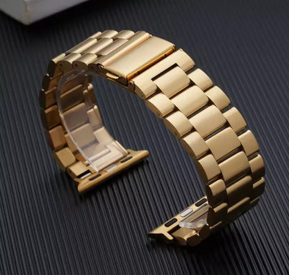 Edelstahl Armband für Apple Watch Serie 1-9 - Gold 42/44/45/49mm